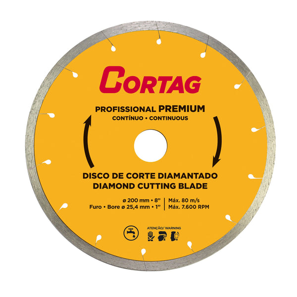 Diamond Cutting Blade - Professional Premium 8”